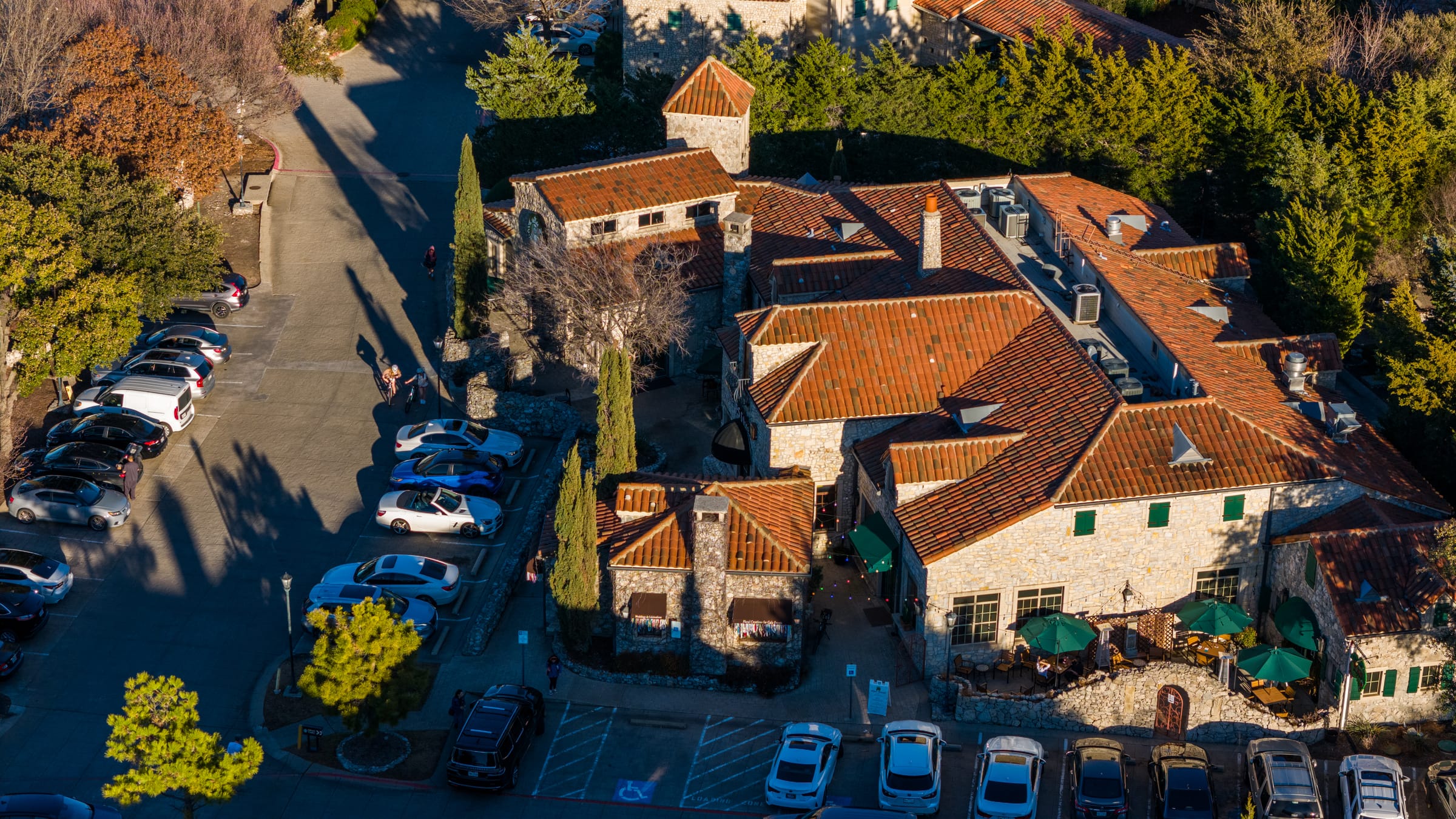 Aerial view of a BlackStone master-planned community